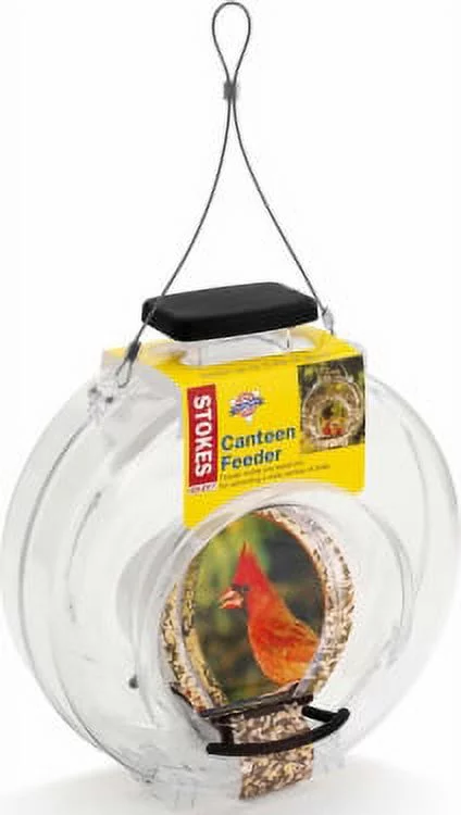 More Birds Canteen Hopper Bird Feeder, Finch, 4.7 lb Capacity