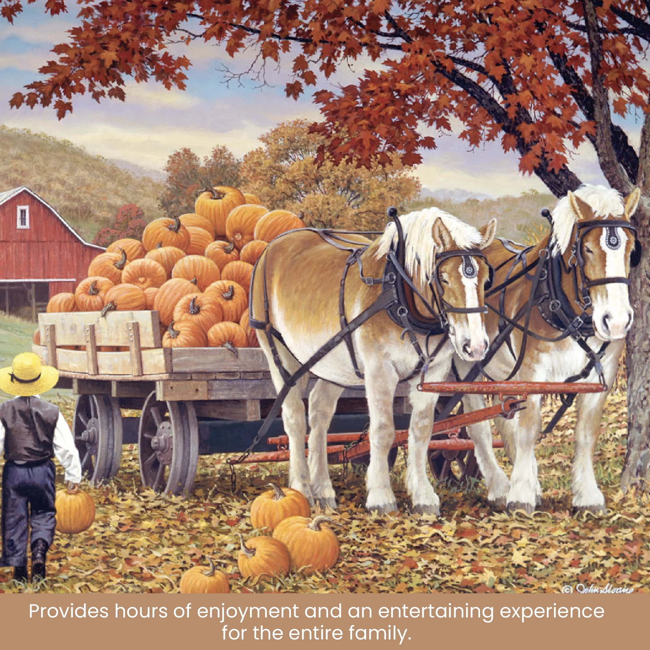 Bits and Pieces - 4-In-1 Multi-Pack Simpler Times 1000 Piece Jigsaw Puzzles for Adults - Each Puzzle Measures 20