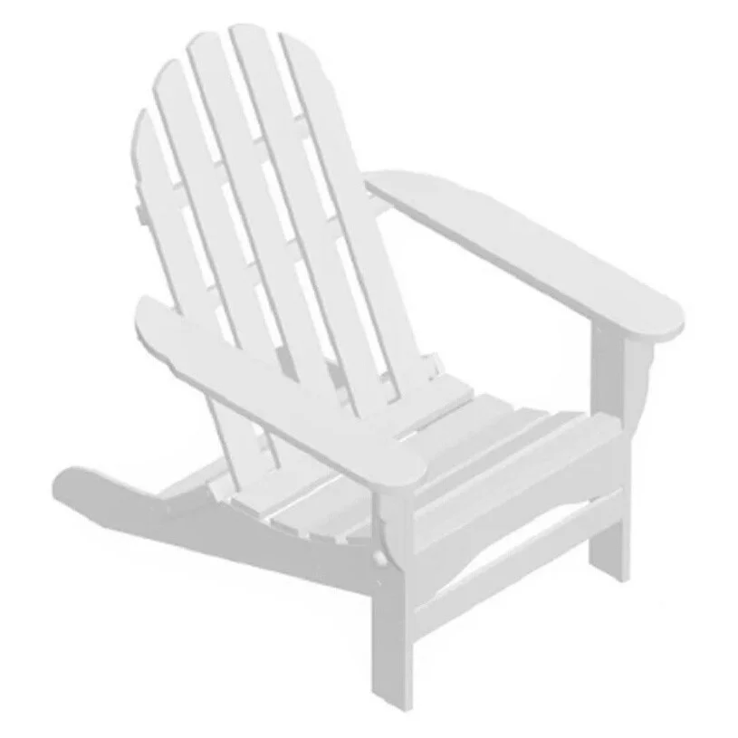 Havenside Home Nelson 3-piece Folding Adirondack Chair, Ottoman, and Side Table Set by  Black