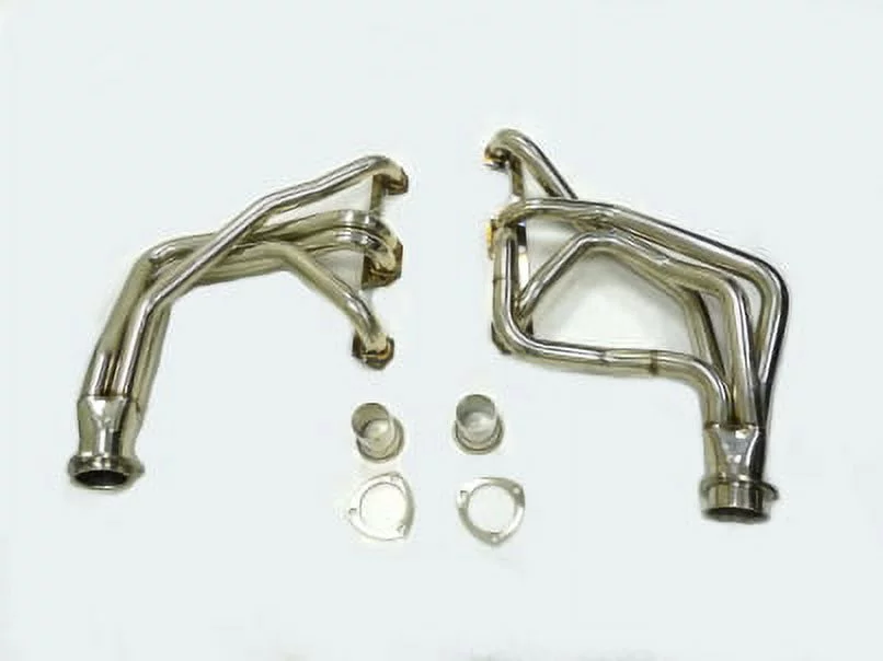 Stainless Long Tube Header Fitment For 70 to 93 Dodge/ Plymouth 318/340/360 Mopar SBC By OBX-RS
