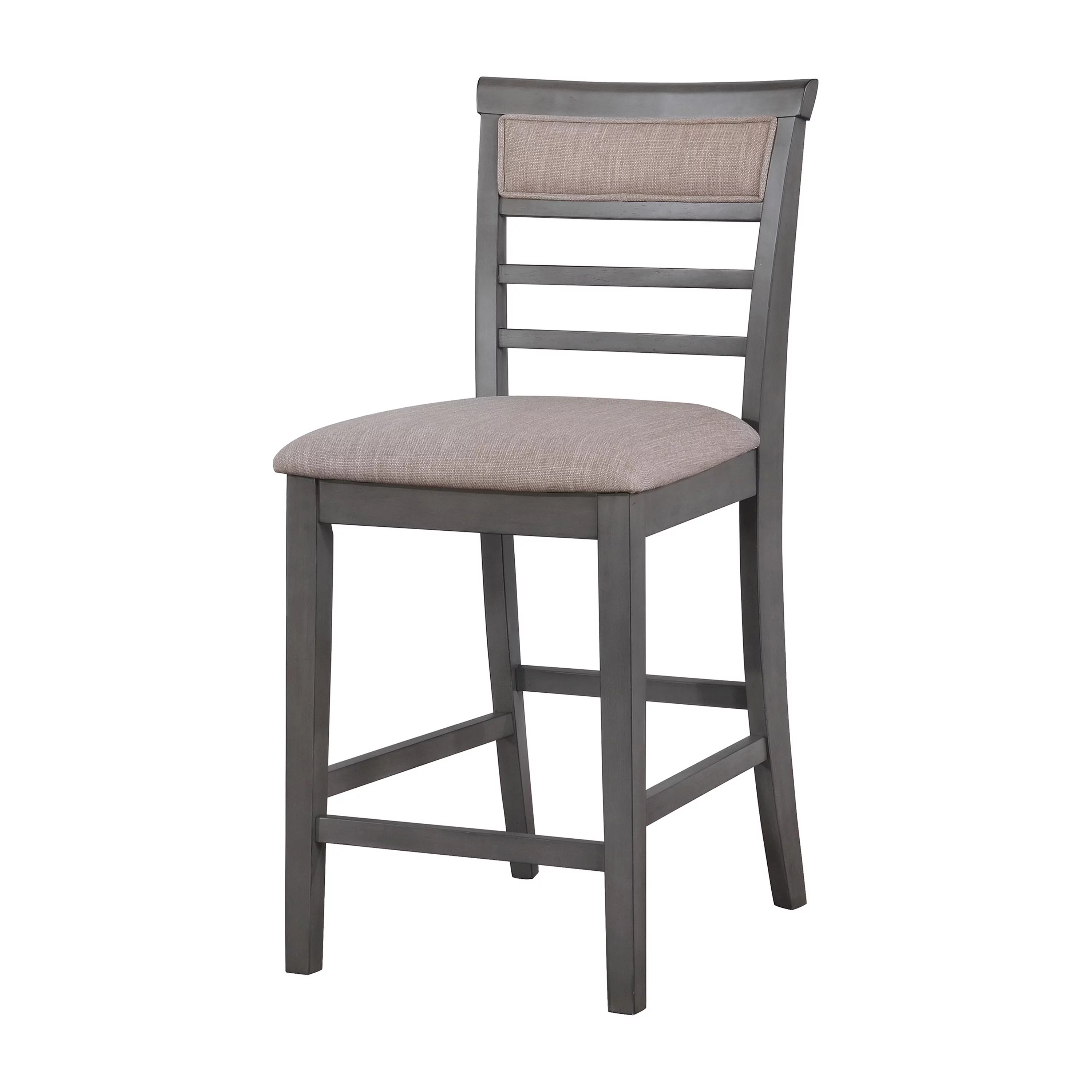 Furniture of America Mason 5-Piece Counter Height Dining Set, Gray