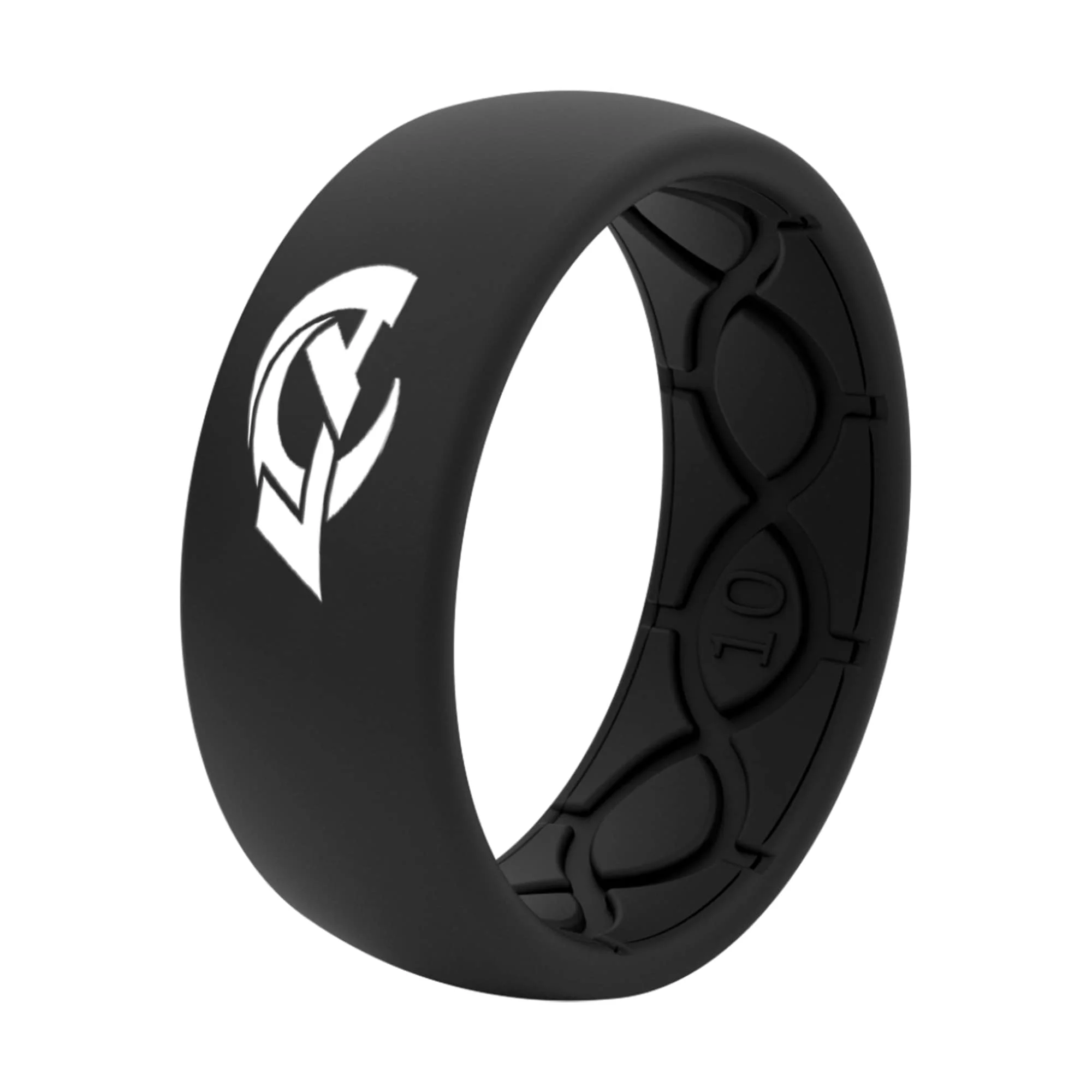 Men's Groove Life Black Los Angeles Rams Original Ring
