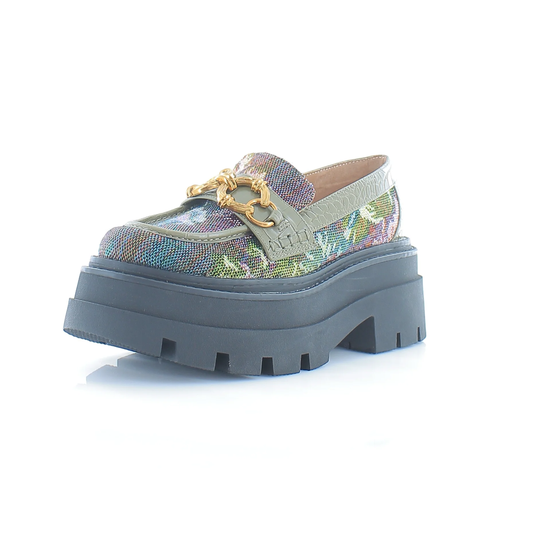 Circus by Sam Edelman Brooklyn Women's Casual Dark Moss Multi Size 10 M