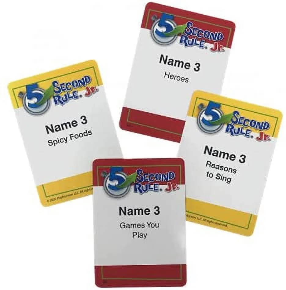 5 Second Rule Jr. Party Game, by PlayMonster