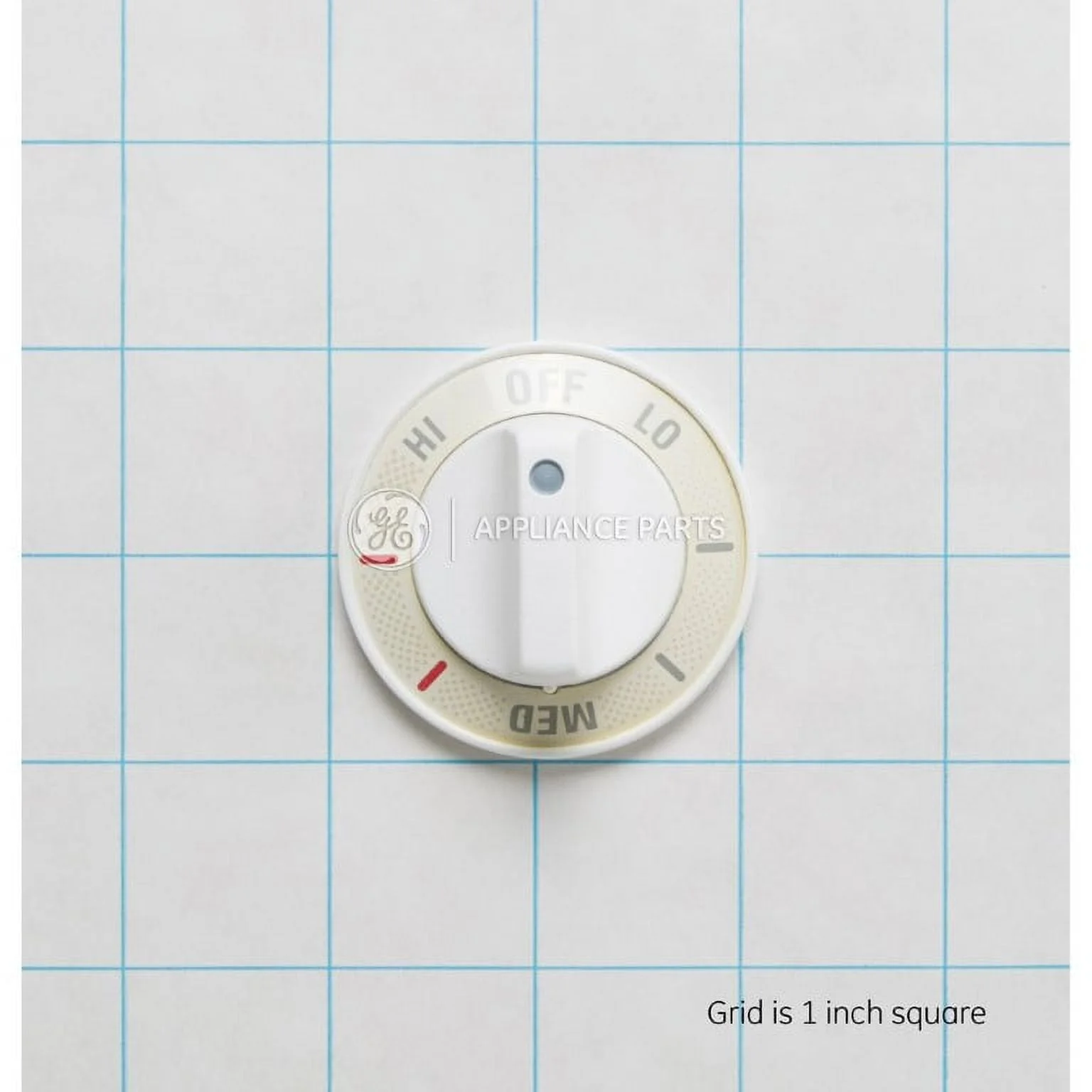 WB3K5243 GE White Control Knob OEM WB3K5243