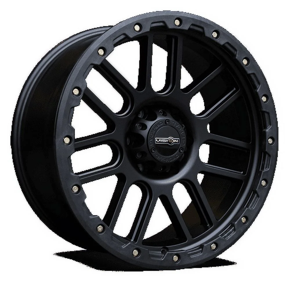20x9 Vision Off-Road 111 Nemesis Matte Black Wheel 6x5.5 (10mm)