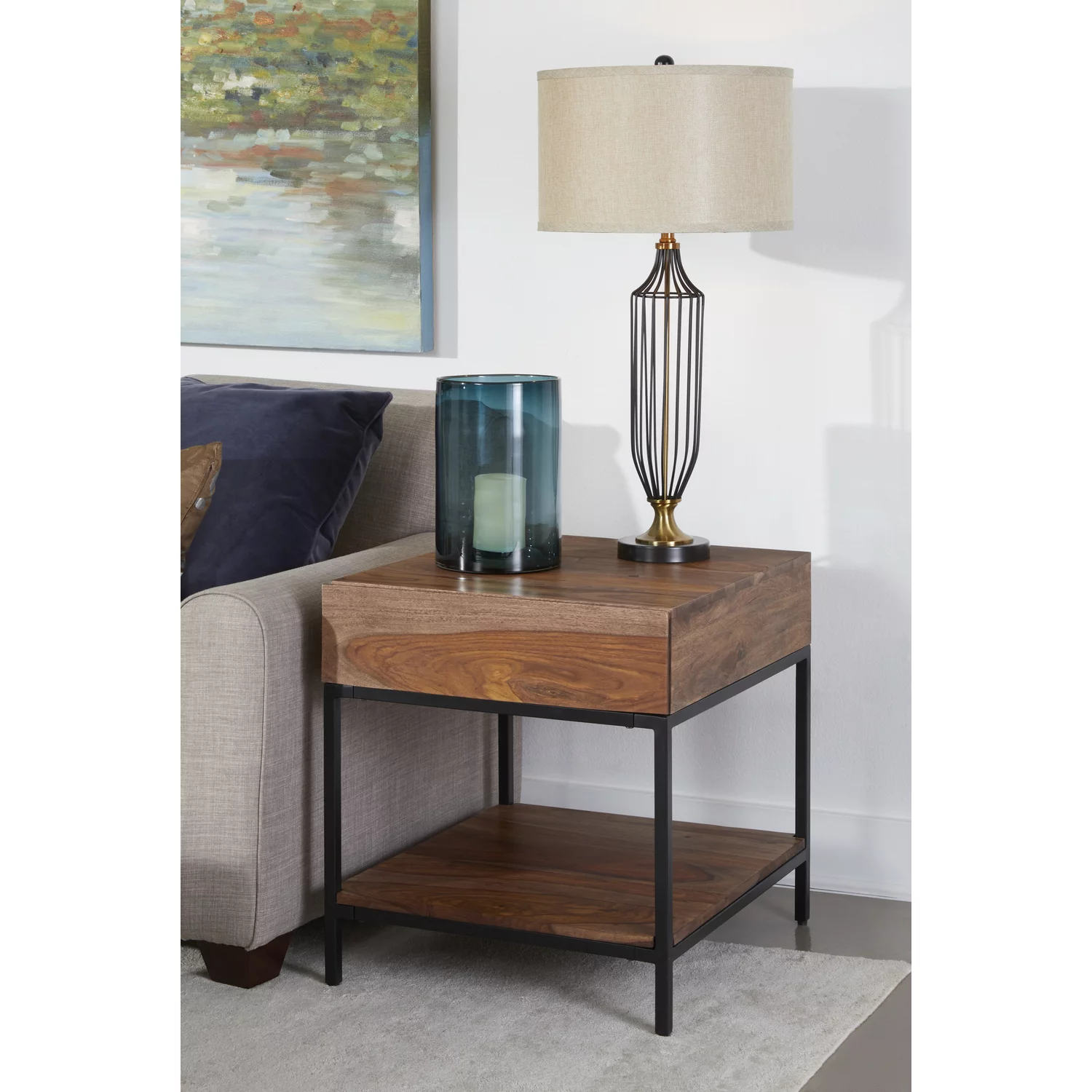 Coast to Coast One Drawer End Table
