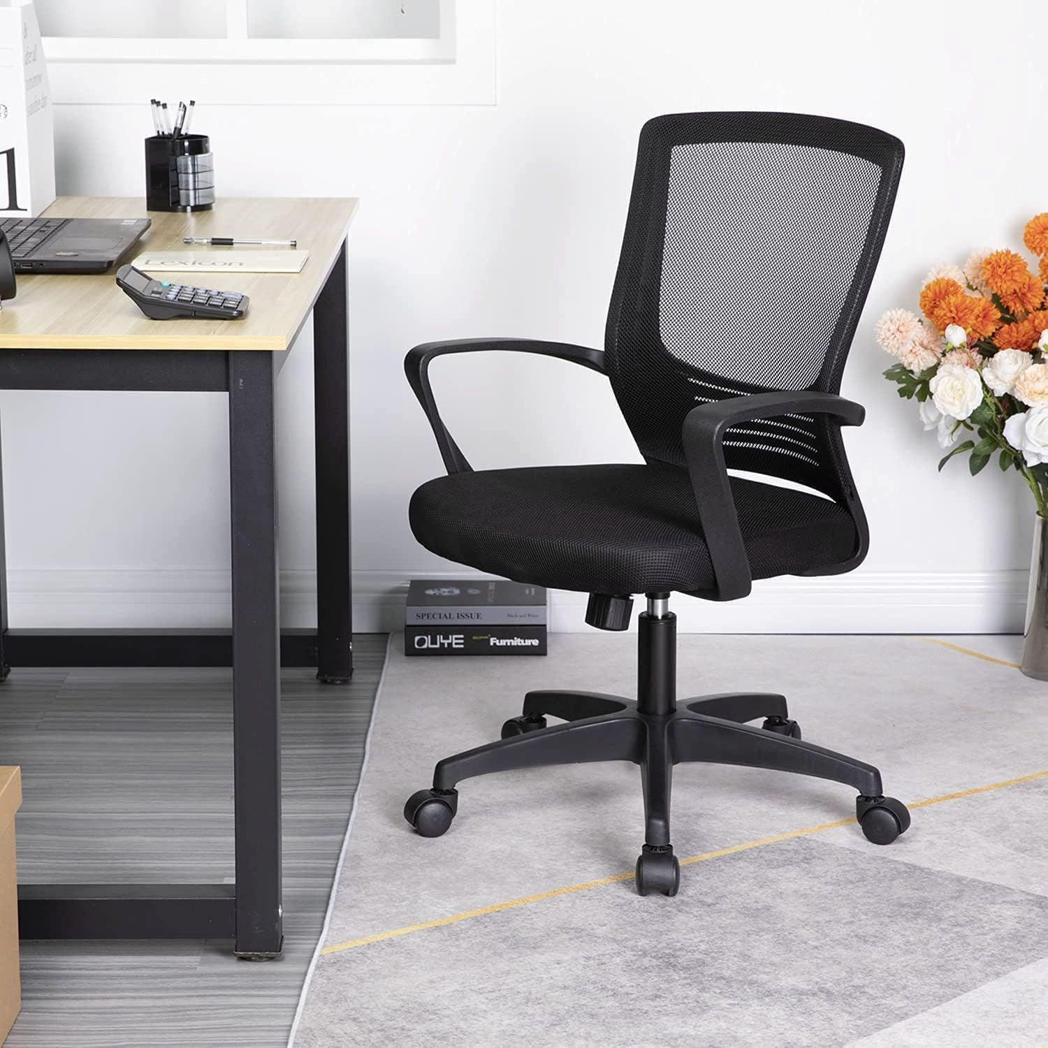 Office Chair Ergonomic Computer Chair Mesh Desk Chair Swivel Chairs