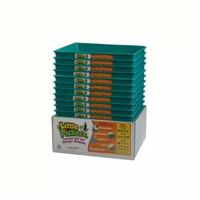 EmscoGroup  Little Pickers Grow Box - Lime Green Child-Sized