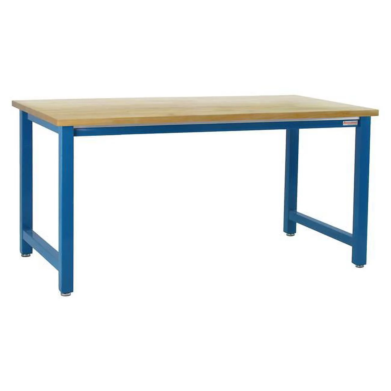 BenchPro  36 x 48 in. Kennedy Workbenches with Solid 1.75 in. Thick Lacquered Finish Maple Butcher Block Top, Light Blue