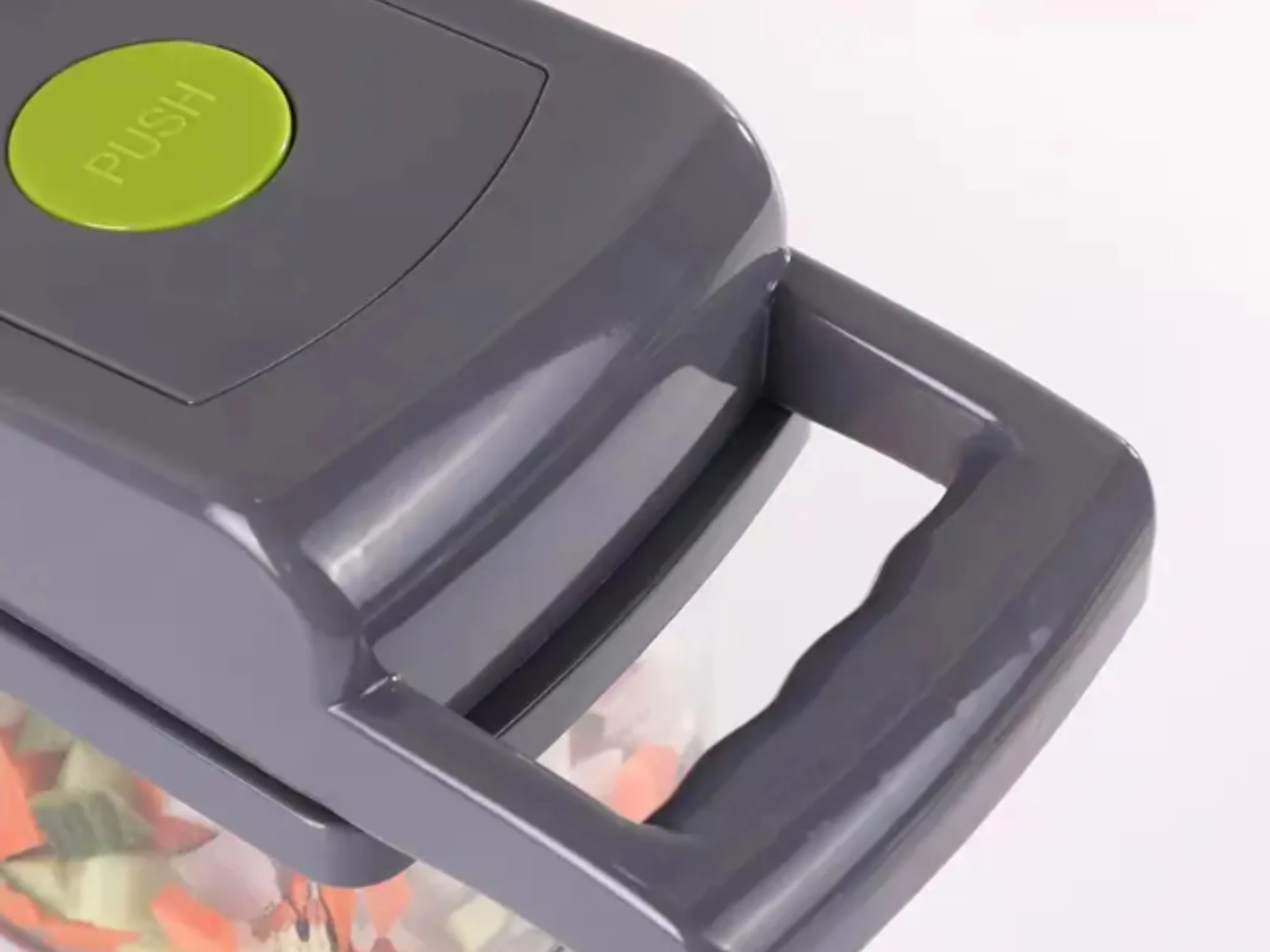 Vegetable Chopper, Kitchen Vegetable Slicer Dicer Cutter, Multifunctional 14 in 1 Vegetable Chopper, Pro Onion Chopper, Gray, Carrot and Garlic Chopper With Container, Efficient and Durable Design