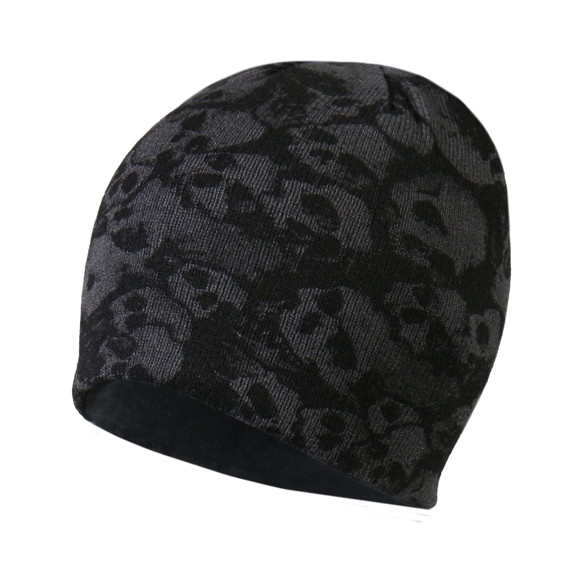 Hot Leathers KHB1036 Ancient Skulls Knit Cap One Size