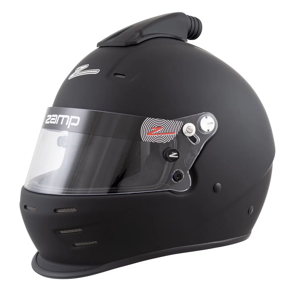 Zamp H76903FXL RZ-36 Helmet Air - Full Face - Snell SA2020 Flat Black - XL