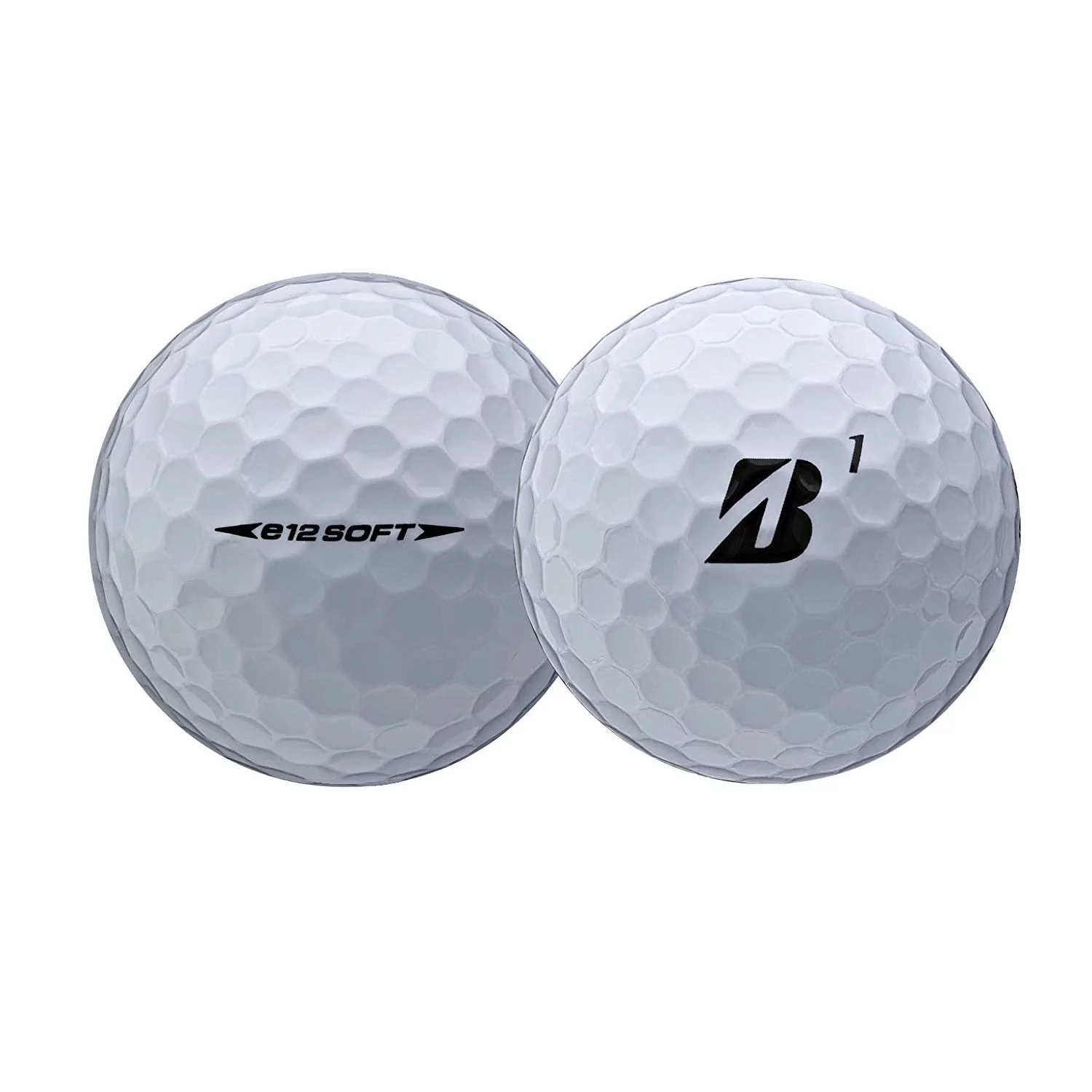 Bridgestone e12 Soft Golf Balls, White, 12 Pack