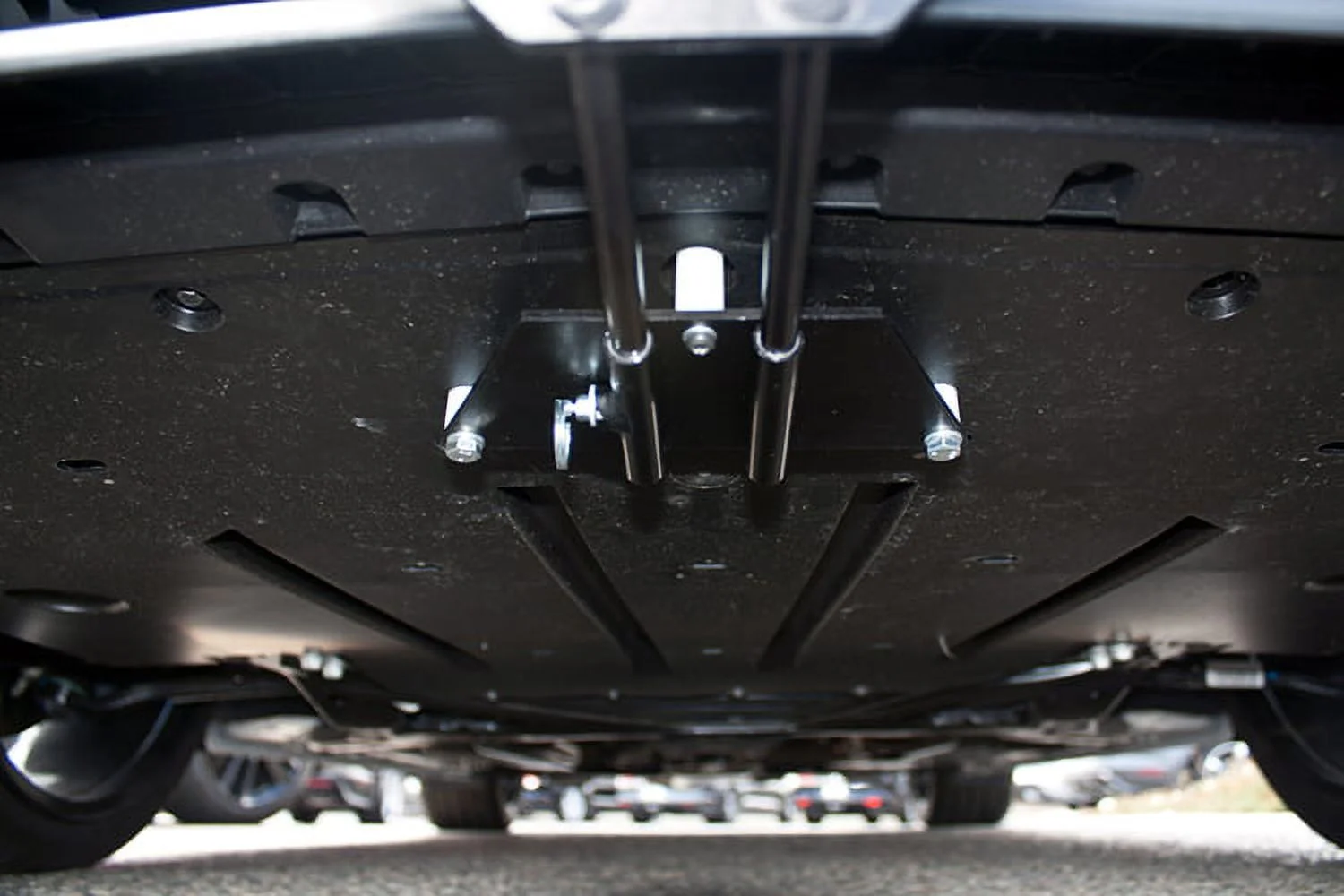 STO N SHO Front License Plate Bracket Compatible with 2015-2017 Ford Mustang Roush Stage 2 and Stage 3 w/manual trans (SNS62c)