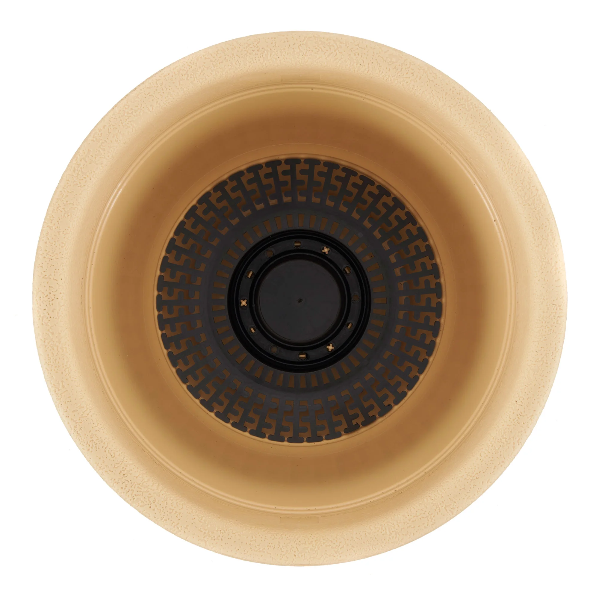 HC Companies Sierra 10 Inch Round Garden Planter Pot (3 Pack)