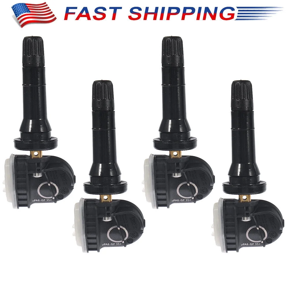 Premium Tire Pressure Sensors 4-Pack for Ford - F2GZ-1A189-A - Easy Install - Reliable Monitoring