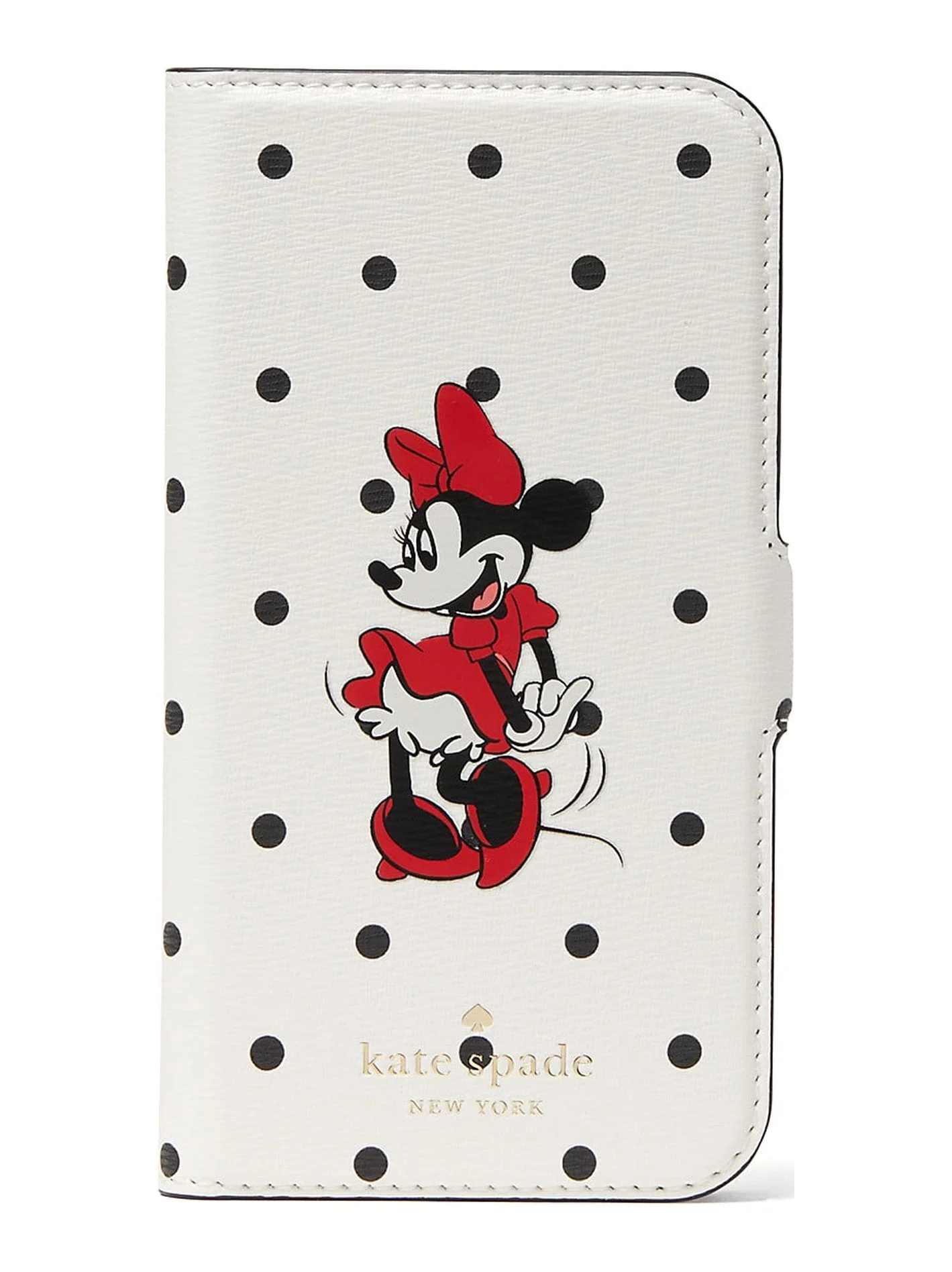 Disney x Kate Spade New York Minnie Mouse Magnetic Folio Iphone 12/12 Pro Case