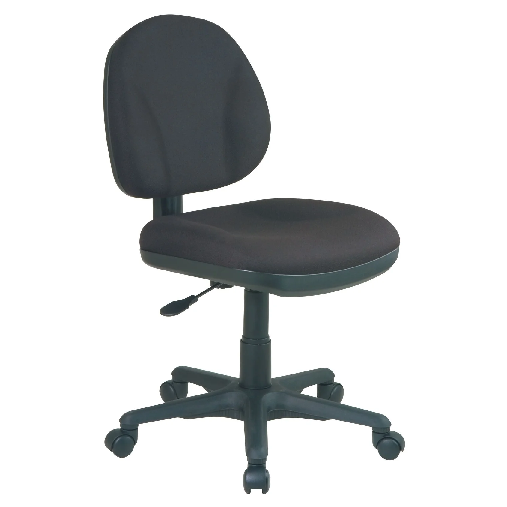 Office Star Products Sculptured Task Chair without Arms icon burgundy