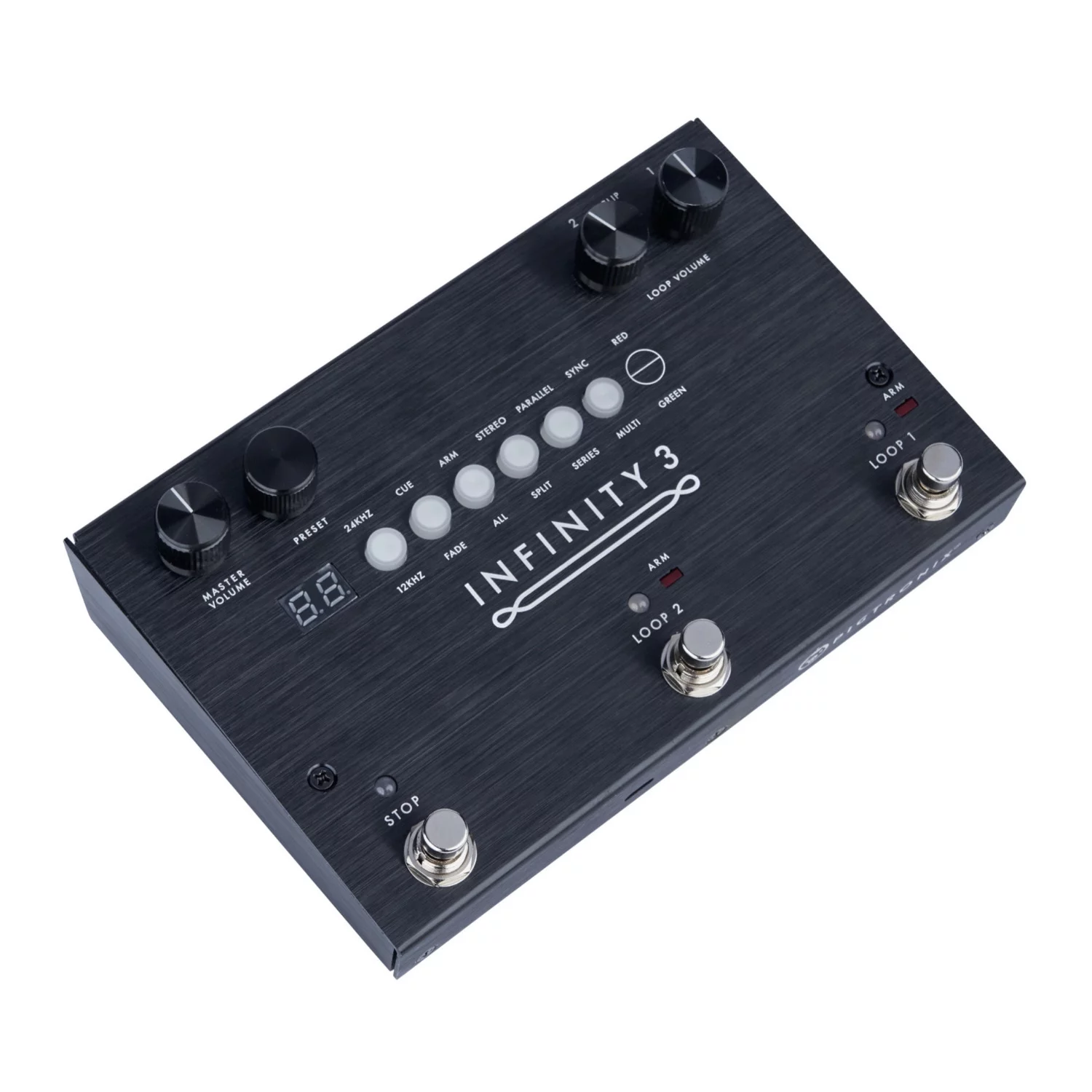 Pigtronix Infinity Looper 3 Effects Pedal Black