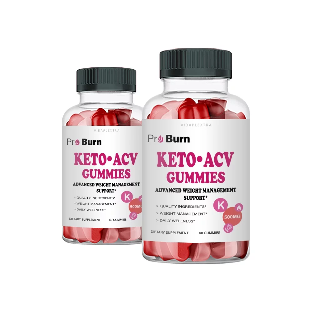 (2 Pack) Pro Burn - ProBurn Keto + ACV Gummies