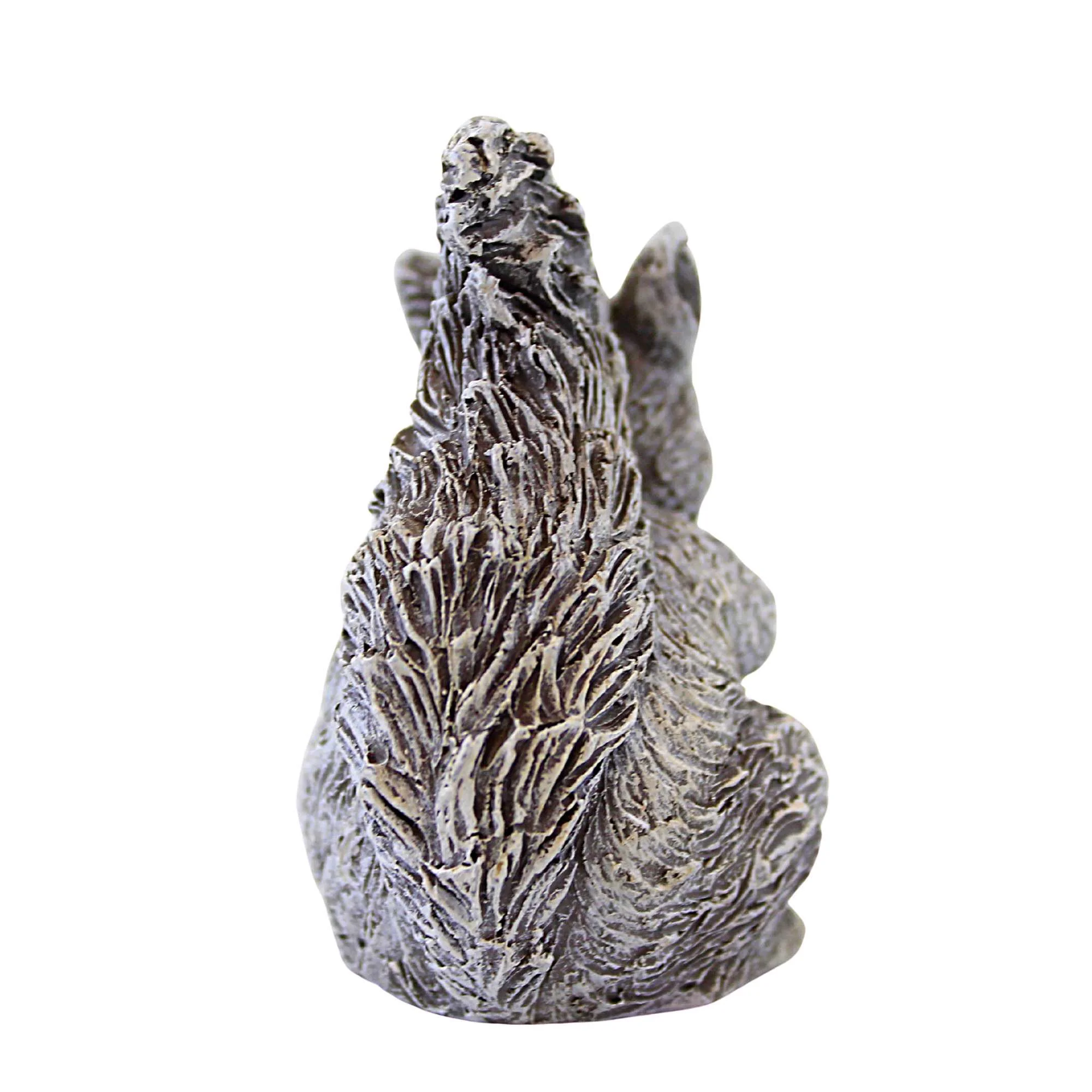 Roman Pudgy Pebble Pals Garden Figurine - One Mini Figurine 3 Inch, Polyresin - Animal Mini 61804 Squirrel