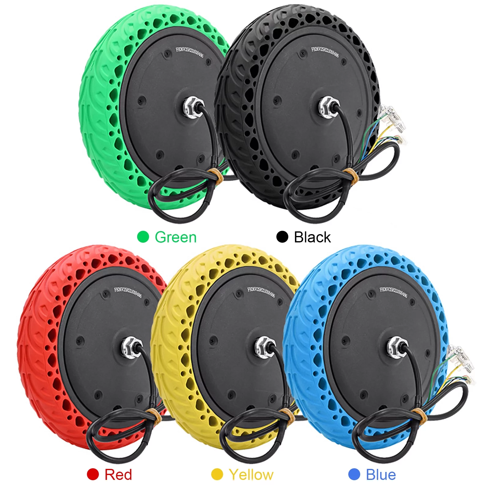 Dcenta 36V 250W Electric  Motor Tire Front Motor Wheel Replacement for M365/ Electric Scooters