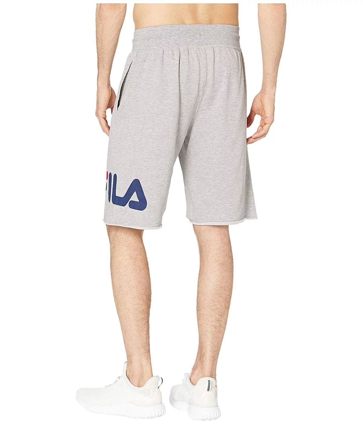 Fila Mens George Fitness Workout Shorts Gray M