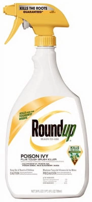 Roundup 24 OZ Ready To Use Poison Ivy & Tough Brush Killer, Each