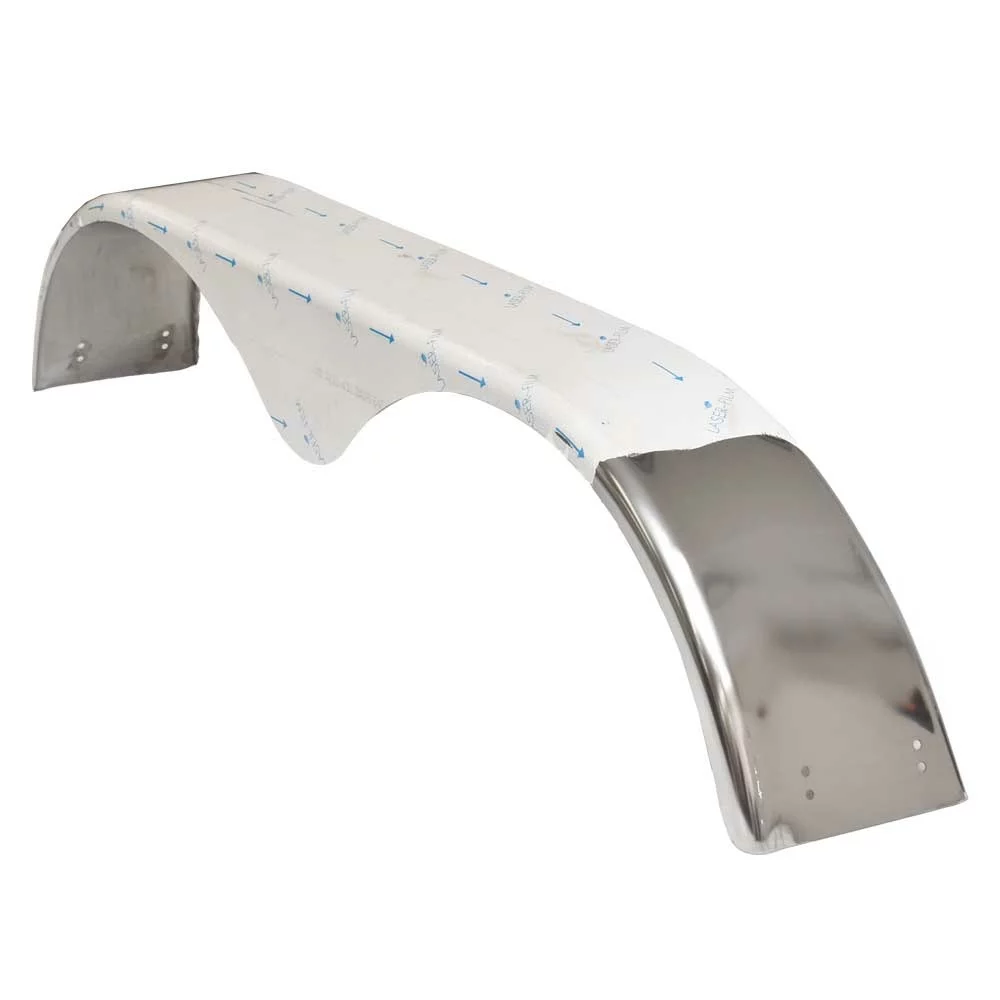 Ranger Boat Trailer Fender MFT082 | Tandem Axle 65 x 9 Inch Stainless