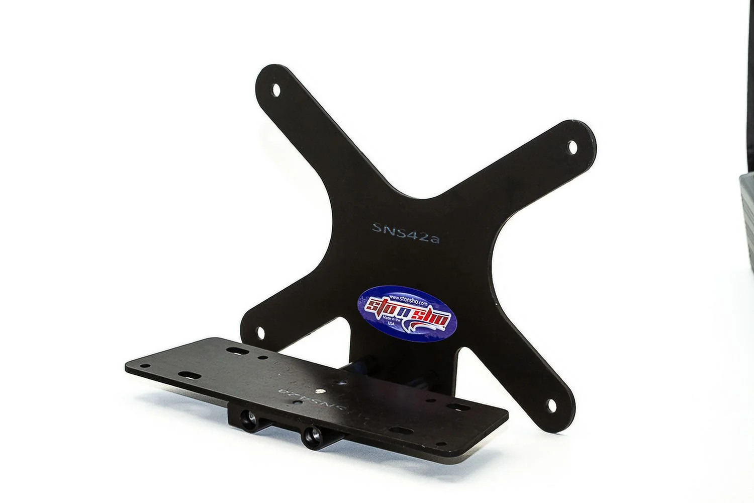 STO N SHO Front License Plate Bracket Compatible with 2014 F250/F350 Super Duty (SNS42a)