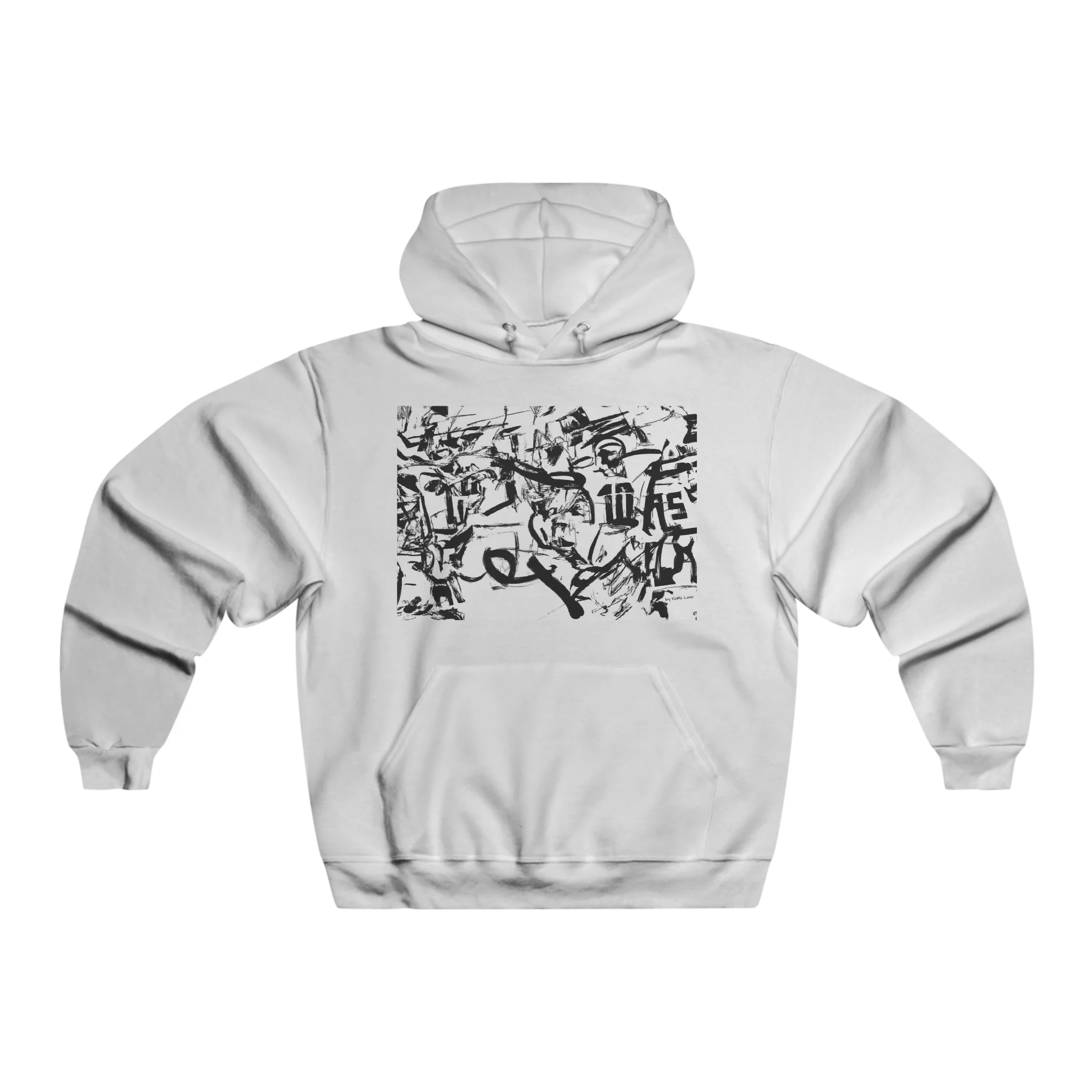 Fresh new Men's Drawing Up The Play Hoodie by KxMx Lane,  Men's Hooded Sweatshirt, Streetwear, Casual , Style