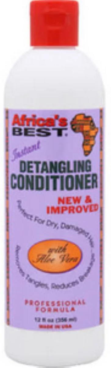 Africa's Best Instant Detangling Conditioner, 12 oz (Pack of 4)
