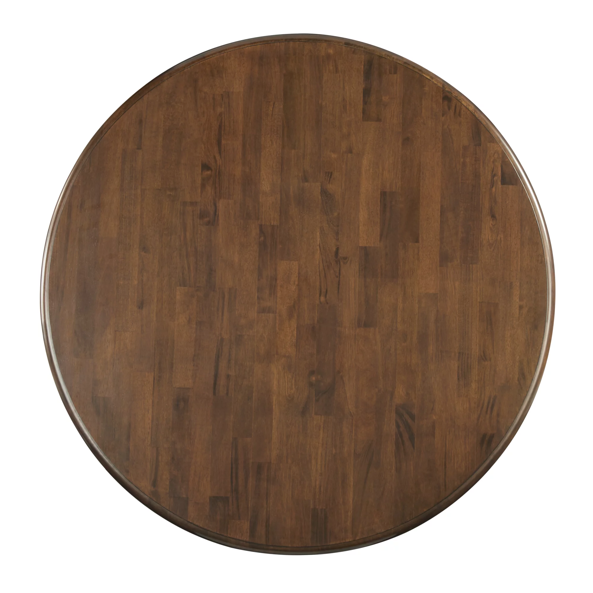 Weston Home Two Tone 5-Piece Round Dining Set, Antique Black