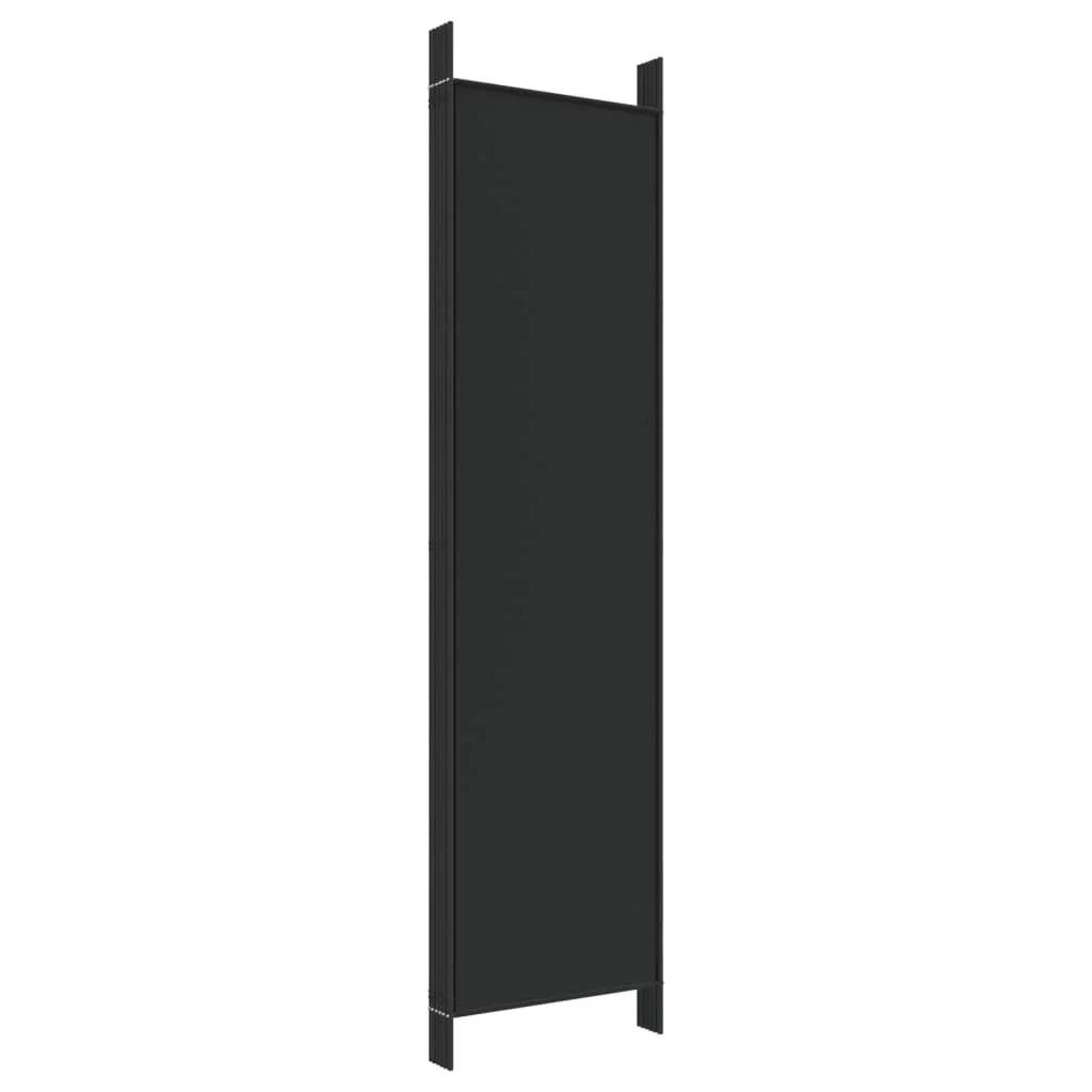 Anself 6-Panel Room Divider Black 118.1