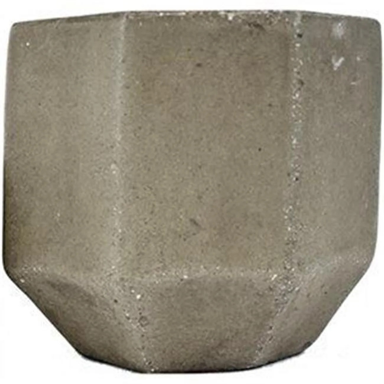 5.5 x 5 in. Lightweight Fiber Cement Hexagon Planter - Pack of 2