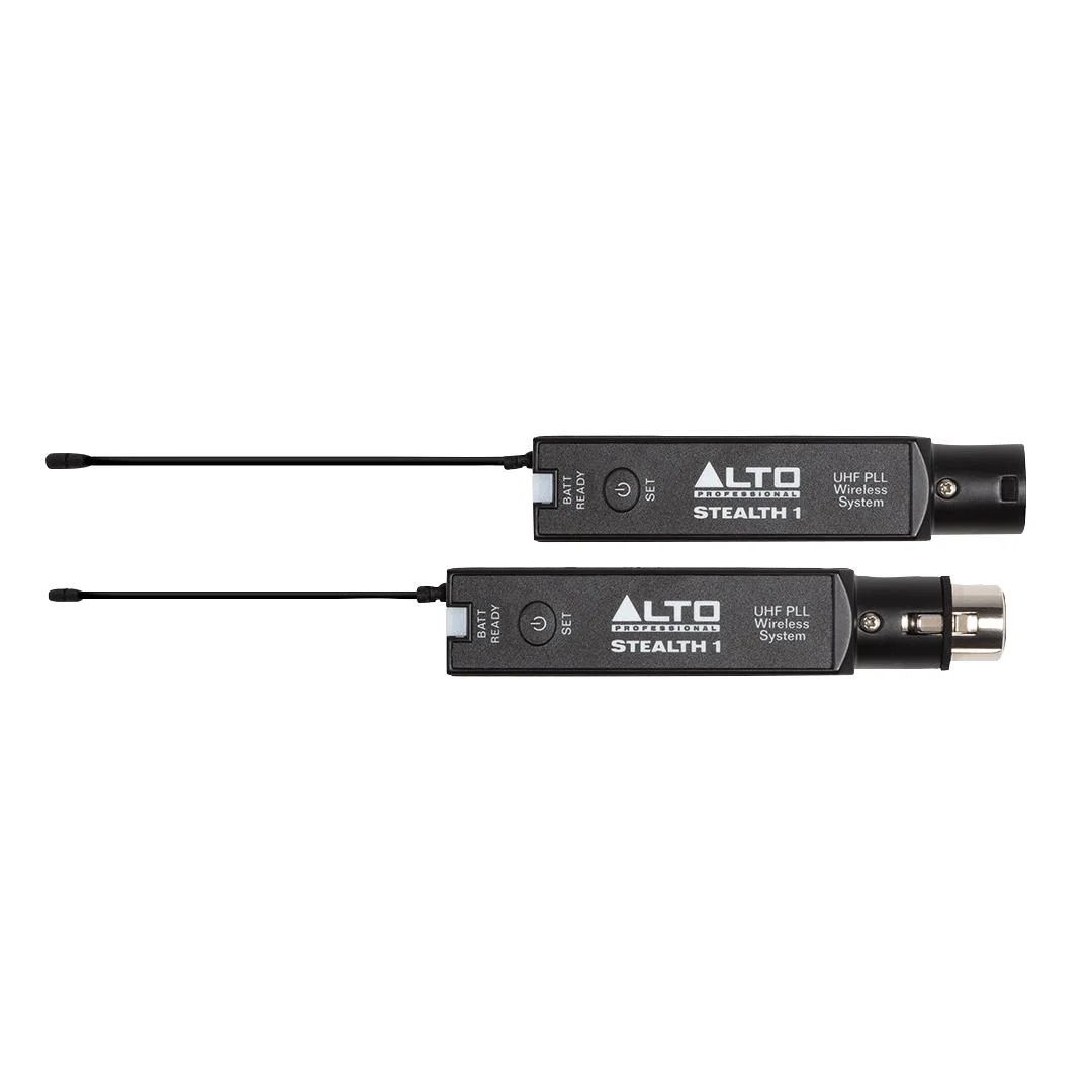 Alto Professional STEALTH1XNA Mono UHF Wireless System with Case Package