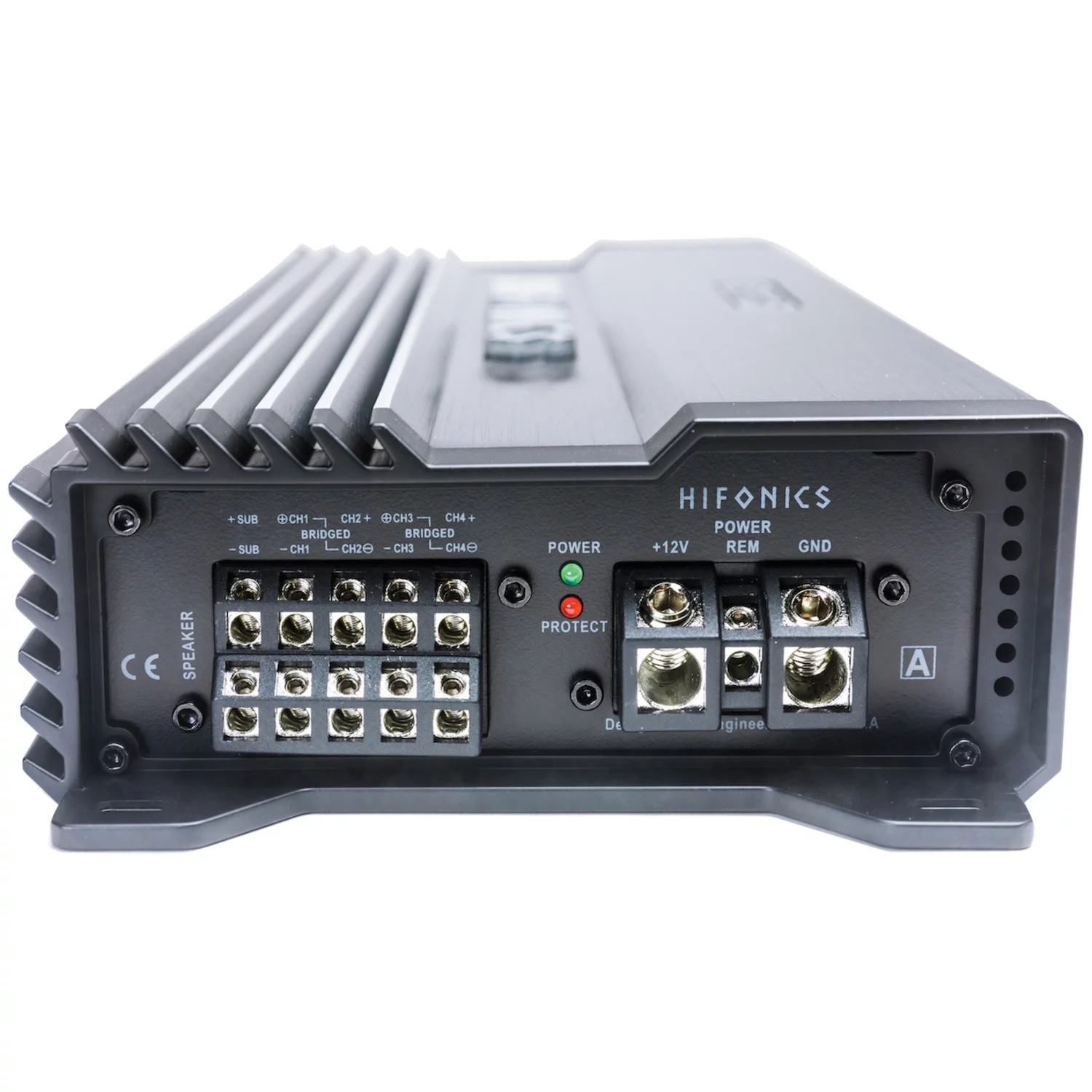 Hifonics A2500.5D Alpha Series 2,500 Watt Max 5-Channel Full-Range Super D-Class Hybrid Amp