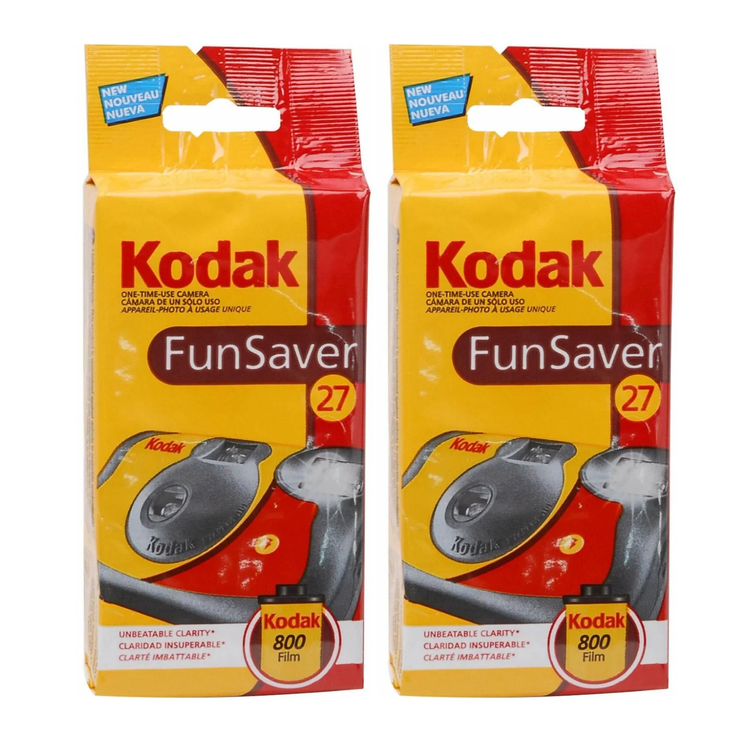 Kodak Fun Saver Single Use Camera (2-Pack)
