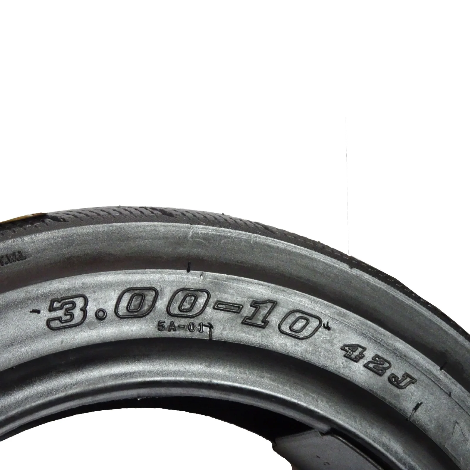 5A TOKYO 3.00-10 Scooter Tubeless Tire, 42J, Front/Rear Motorcycle/Moped 10