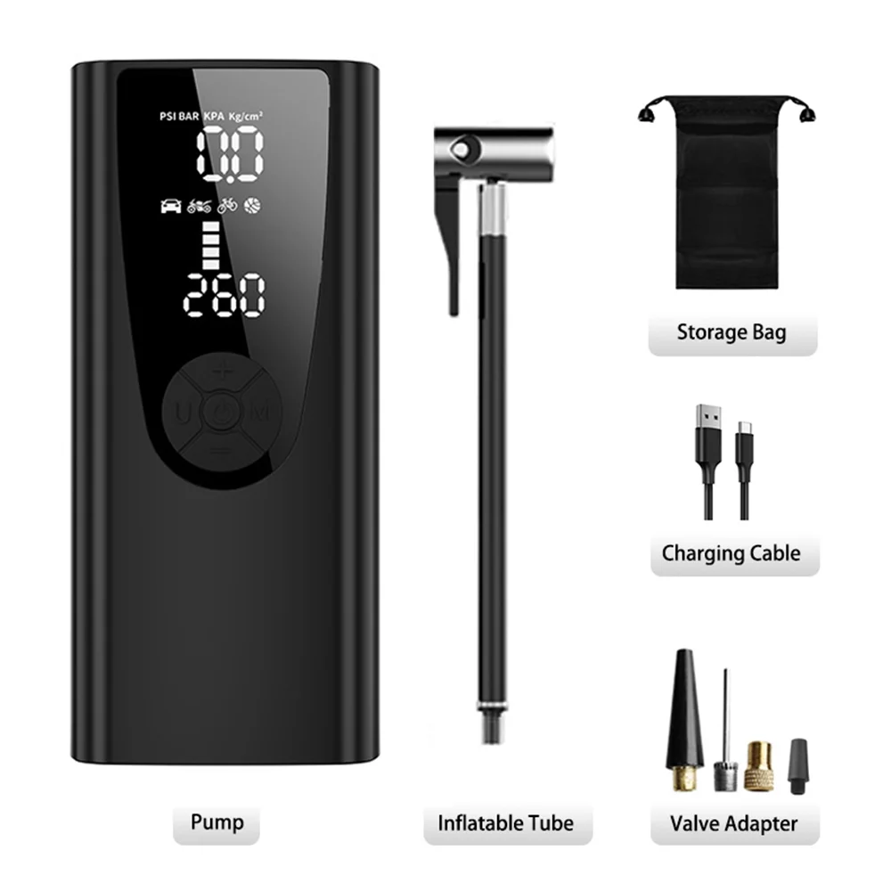 Electric inflator,Inflator Pump Uses With Suitable Various Inflation Uses Adapter Various Inflation Inflator Portable Pump Quick And Nebublu Inflator Uses