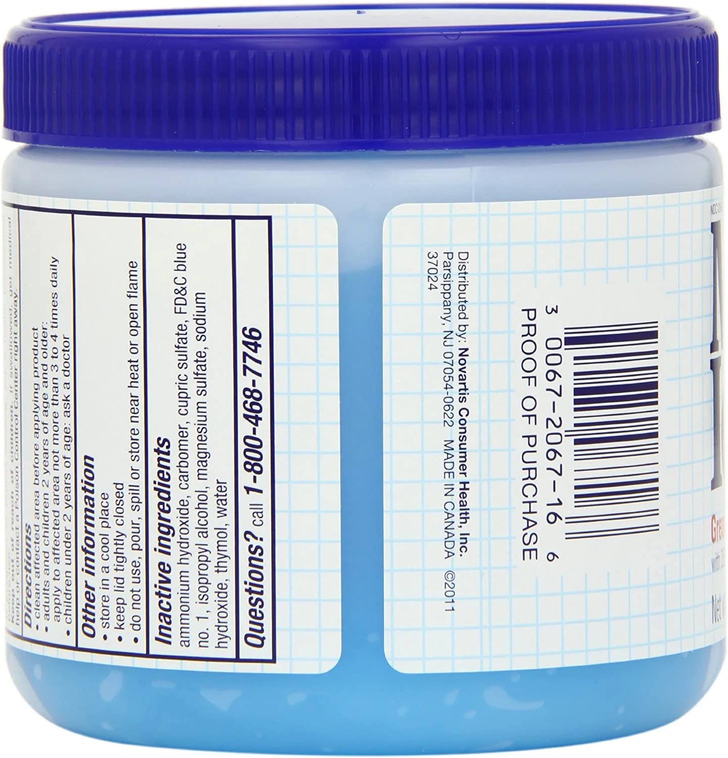 Mineral Ice Therapeutic Pain Relieving Gel, 16-Ounce Jars (Pack of 2)