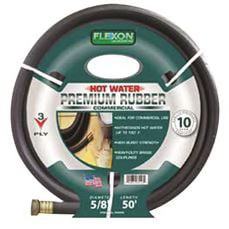 Commercial Premium Rubber Hose 5/8 In. X 25 Ft.