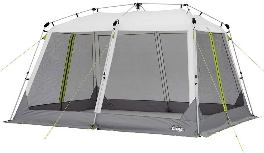 YILAN 12'x10' Instant Screen House | Folding and Portable Large Pop Up Canopy Shelter with Included Carry Bag | Perfect for Family Camping, Outdoor, Picnic, Backyards, BBQ, Tailgate, Patio and Party