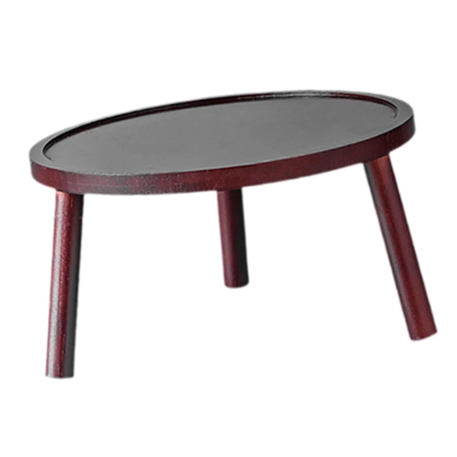 oshhnii Pot Holder Planter Rack Bedroom Shelf Outdoor Wood Stand Red