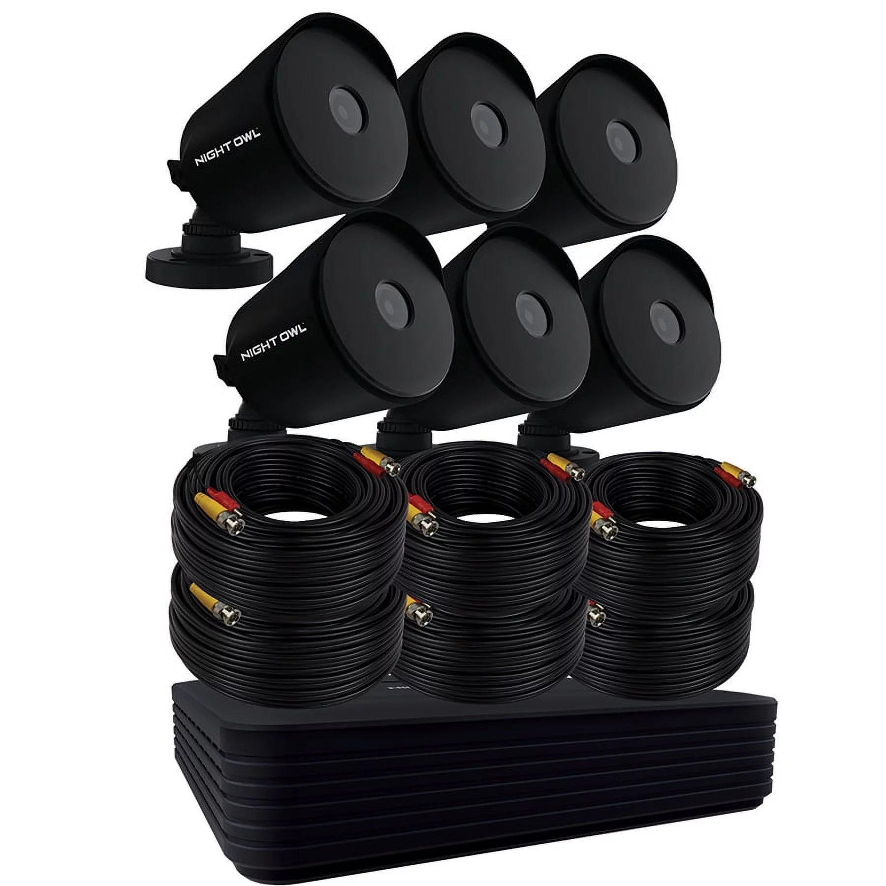 Night Owl 8 Channel 1080p Wired DVR, 6 Wired Cameras & 1TB HDD