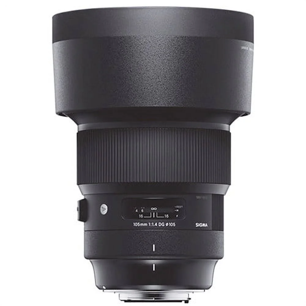 Sigma 259965 105mm f/1.4-16 Standard Fixed Prime Camera Lens, Black (Sony)