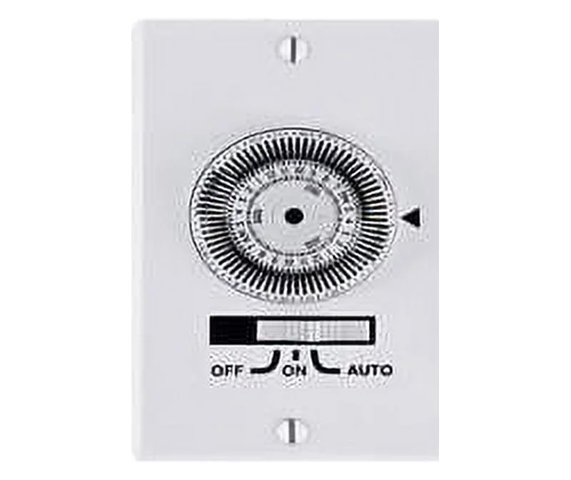 Prime White Indoor 24 Hour Mechanical Timer 15A 120V 2500W