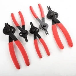 5 Piece Snap Ring Plier Tool Kit Set Snapring