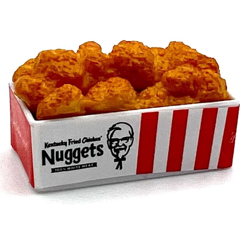5 Surprise KFC Box of Nuggets Mini Food Toy (No Packaging)